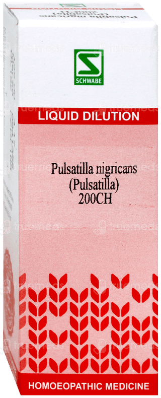 Dr Willmar Schwabe Pulsatilla Nigricans 200ch Dilution 30ml